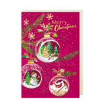 洋風クリスマスカード　カラーチャート　AX280-53