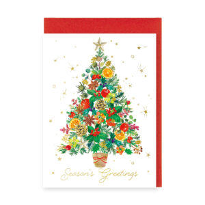 洋風クリスマスカード S200-139｜ チキュウグリーティングス