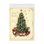 洋風クリスマスカード　S200-141