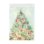 洋風クリスマスカード　S340-86